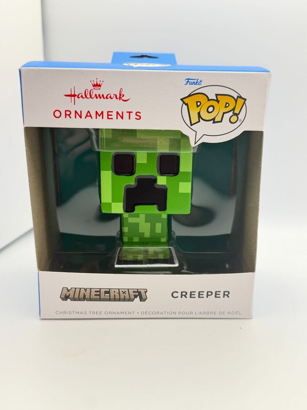 Hallmark Funko Pop! Minecraft Creeper Christmas Tree Ornament Decorative Holiday